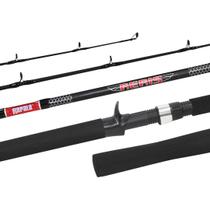 Vara Pesca Carretilha Rapala AERIS 1,60m 10-30 Lbs Fibra Vidro Sólido Inteiriça