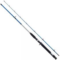 Vara Pesca Carretilha Shimano Cruzar 2562B 1,68m 8-16 Lbs 2 Partes Azul