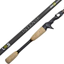 Vara Pesca Leve Carretilha Lumis Rods Intense Carbono IM8 1,68m 5-14Lb Inteiriça
