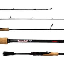 Vara Pesca Leve Molinete Rapala Tineidae 11RATDE60SM Carbono HM30 7-17lbs 1,80m