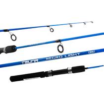 Vara Pesca Leve Molinete Tsuna Micro Light 1,35m 2-8 Lbs Fibra de Vidro