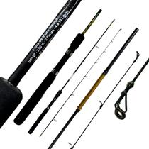 Vara Pesca MIG Tilápia 04-10lb Duas Partes MIP07 2,00m Fibra de Vidro Molinete