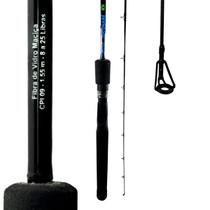 Vara Pesca MIG Tucunaré 08-25lb Inteiriça CPI09 1,55m Fibra de Vidro Carretilha