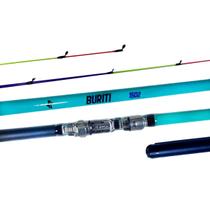 Vara Pesca Molinete Albatroz Buriti 2102 2,10m 5-10LBS 2 Partes