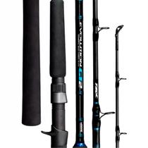 Vara Pesca MS Evolution GT2-C601MH6' 1,83m 20-50 Libras Inteiriça p/ Carretilha