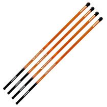 Vara Pesca Telescopica Portátil MS Versus KIT 3,00/4,00m/5,00m/6,00m Fibra Vidro