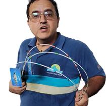 Vara Piapara Gel P/ Carretilha Ideal Rodadinha Piau - 1,20m