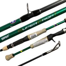 Vara Rapala Super Prop I 1,83m 6'0'' 17-35lb Carretilha 9 Passadores Fuji