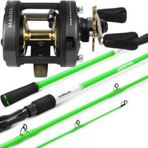 Vara Tamba Hyperion Carretilha Magna 600 Marine Kit Pesado Vara Tamba Hyperion Carretilha Magna 600 Marine Kit Pesado