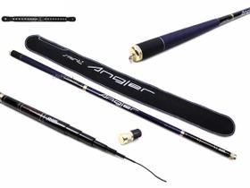 Vara Telescópica 100% Carbono Saint Plus Angler 4,40 Metros Vara Telescópica 100% Carbono Saint Plus Angler 4,40 Metros