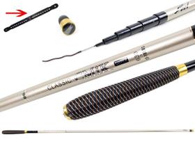 Vara Telescópica Cmik 100% Carbono Gomo Longo (3,60m) 7-12lbs - Várias Cores Vara Telescópica Cmik 100% Carbono Gomo Longo (3,60m) 7-12lbs - Várias Cores