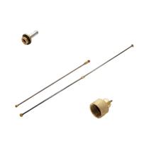 Vara Telescópica De Aço Inoxidável Com Ponta De Latão 0,5-1m Para Pulverizador Elétrico Manual De