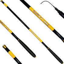 Vara telescópica fibra de carbono 5,4 metros ultra leve