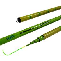 Vara Telescópica JP Bamboo Strong Verde Jaú Pesca Vara Telescópica JP Bamboo Strong Verde Jaú Pesca
