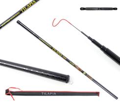 Vara Telescópica Lamazon Tilápia 4008 (4,00 Metros) Vara Telescópica Lamazon Tilápia 4008 (4,00 Metros)
