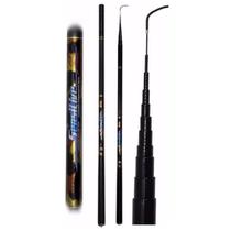 Vara Telescopica Maruri Sensitive 5010 5m 99% Carbono Pesca Leve Tilápia Piau