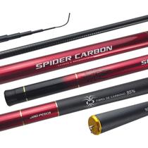 Vara Telescópica Spider 95% Carbon -Jaù Pesca Vara Telescópica Spider 95% Carbon -Jaù Pesca