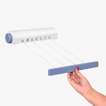 Varal Automático 4 Cordas Retrátil Parede 3,6 Metros Ordene