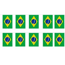 Varal Bandeira Do Brasil - 3 Metros - QFesta
