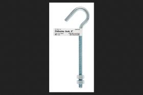 Varal Bolt Hook Hampton 15 cm em aço zincado 73 kg
