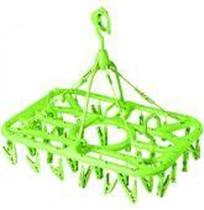 Varal c/ 24 Prendedores p/ Meias e Roupas Intimas - 43023 - Plasbrink Varal c/ 24 Prendedores p/ Meias e Roupas Intimas - 43023 - Plasbrink