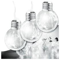 Varal Cordão Fio De Luzes 10 Lâmpadas 220v Led 4,6m Foco Incandescente Luz Branca Natal Enfeite Varal Cordão Fio De Luzes 10 Lâmpadas 220v Led 4,6m Foco Incandescente Luz Branca Natal Enfeite