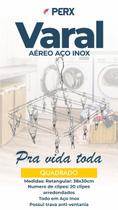 Varal De 20 Clips Inox Prendedores Pratico E Retrátil Cabide Para Roupas Intimas Para Pequenas quadrado