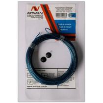 Varal De Aco Art Varal Revestido Pvc 1,65Mm X 10M - Kit C/12 Peca