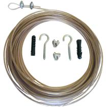 Varal de aço encapado fanti - kit 3,5mm - 20 metros - 760684 Varal de aço encapado fanti - kit 3,5mm - 20 metros - 760684