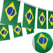 Varal De Bandeiras Do Brasil Copa Do Mundo Verde Bandeira