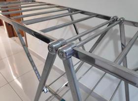 Varal de Chão 100% Inox (O maior do Mercado)