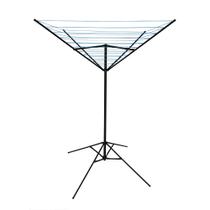 Varal De Chão Aço Carbono Retrátil Giratório Reforçado 11 Cordas Durável Preto Varal Sul Varal De Chão Aço Carbono Retrátil Giratório Reforçado 11 Cordas Durável Preto Varal Sul