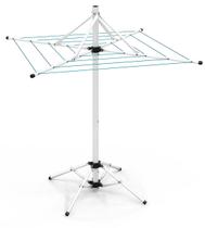 Varal De Chão Aço Carbono Retrátil Giratório Reforçado 4 Cordas Durável Varal Sul Varal De Chão Aço Carbono Retrátil Giratório Reforçado 4 Cordas Durável Varal Sul