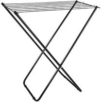 Varal de Chão Aço Slim Preto Mor Varal de Chão Aço Slim Preto Mor