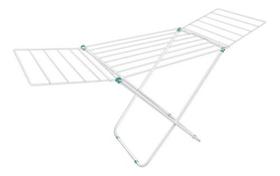 Varal De Chão Com Aba Retrátil Napoles Aço Cor Branco Suporta 11 Kg Secalux 101052 Varal De Chão Com Aba Retrátil Napoles Aço Cor Branco Suporta 11 Kg Secalux 101052