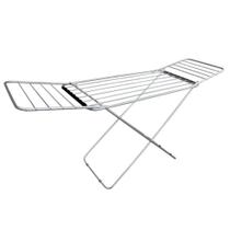 Varal de chão com abas 186 x 95 x 56 cm em alumínio Varal de chão com abas 186 x 95 x 56 cm em alumínio