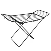 Varal De Chão Com Abas Bari Dobrável Retrátil Em Aço Reforçado Secalux