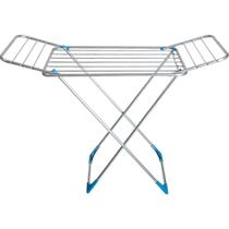Varal De Chão Com Abas Em Alumínio Kala 143cm X 56cm X 95cm Varal De Chão Com Abas Em Alumínio Kala 143cm X 56cm X 95cm