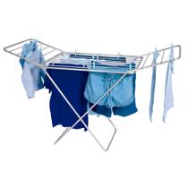 Varal de Chão com Abas Maxi Gigante 20 Kg 13m Alumínio Mor Varal de Chão com Abas Maxi Gigante 20 Kg 13m Alumínio Mor