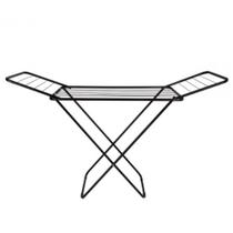 Varal de Chão com Abas Slim Preto Mor