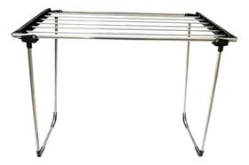 Varal De Chão Dobrável Aluminio Retrátil 82cm Não Enferruja