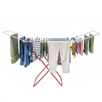 Varal de Chão Dobrável com Abas em Aço Reforçado Alira Home