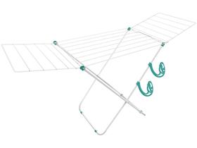 Varal de Chão Dobrável com Abas Secalux Nápoles