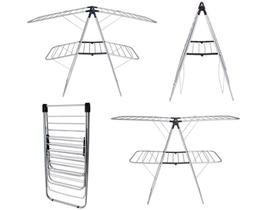 Varal De Chão Dobrável Para Apartamento Dobrável Master Plus Varal De Chão Dobrável Para Apartamento Dobrável Master Plus