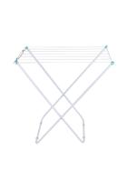 Varal de Chão Mor Slim em Polipropileno Branco 79x42cm