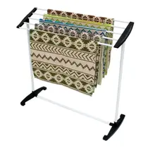 Varal de Chão Multiuso Compacto Lavanderia Secar Roupas