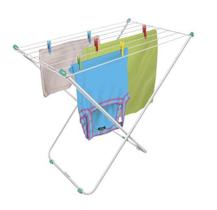 Varal De Chão Para Lavanderia Apartamento Aço Seca 10kg Mor Varal De Chão Para Lavanderia Apartamento Aço Seca 10kg Mor