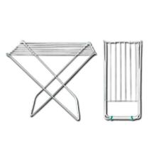 Varal de Chão Portátil Branco Leve, Prático e Dobrável Alt 80cm x Larg 80cm Maxebx Com 50cm