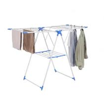 Varal de Chão Reforçado Dobrável Dupla Aba Retrátil Slim 2 andares Secador Roupas Lavanderia!