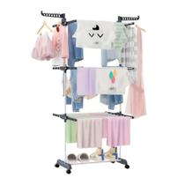 Varal De Chão Roupa Calcinha Grade 3 Andares Dobrável Portátil Varal De Chão Roupa Calcinha Grade 3 Andares Dobrável Portátil